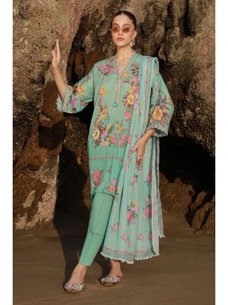 Sana Safinaz 3 Piece Lawn Unstitched Fabric - Fabric: Lawn - Collection Mahay Spring'24 Vol 1 468862978_PK-2214318996