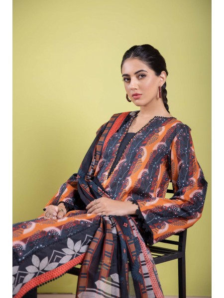 Sapphire Daily 3 Piece Unstitched for Women 451264681_PK-2145083550
