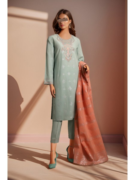 Saya Unstitched 3 Piece Embroidered Jacquard 472264701_PK-2228044064