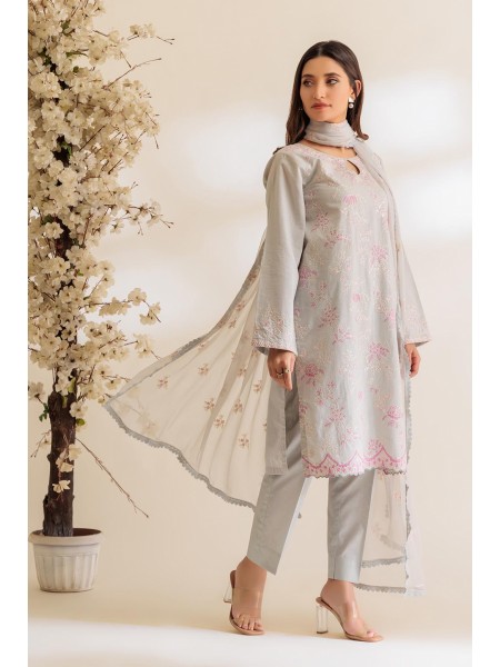 Bonanza Satrangi Mid Summer3 PIECE Unstitched Cambric Suit for WomenG1S5243P04