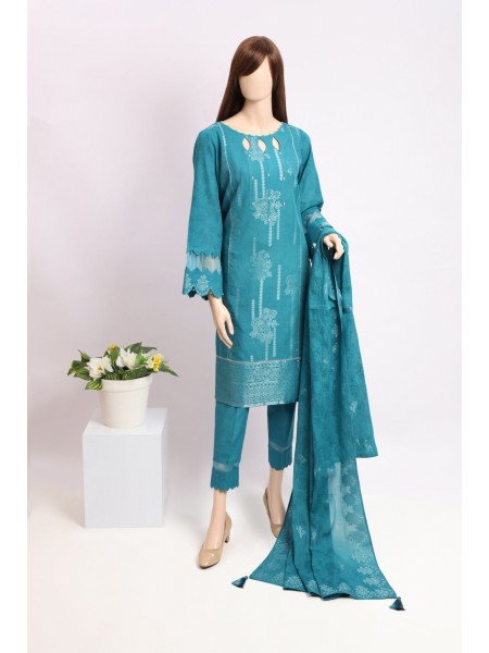 Saya Mid Summer Unstitched Shirt - Designcode: WU1P-4409