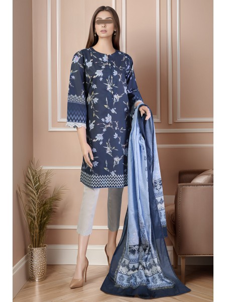Saya Mid Summer Unstitched Shirt and Dupatta - Designcode: WU2P-3123
