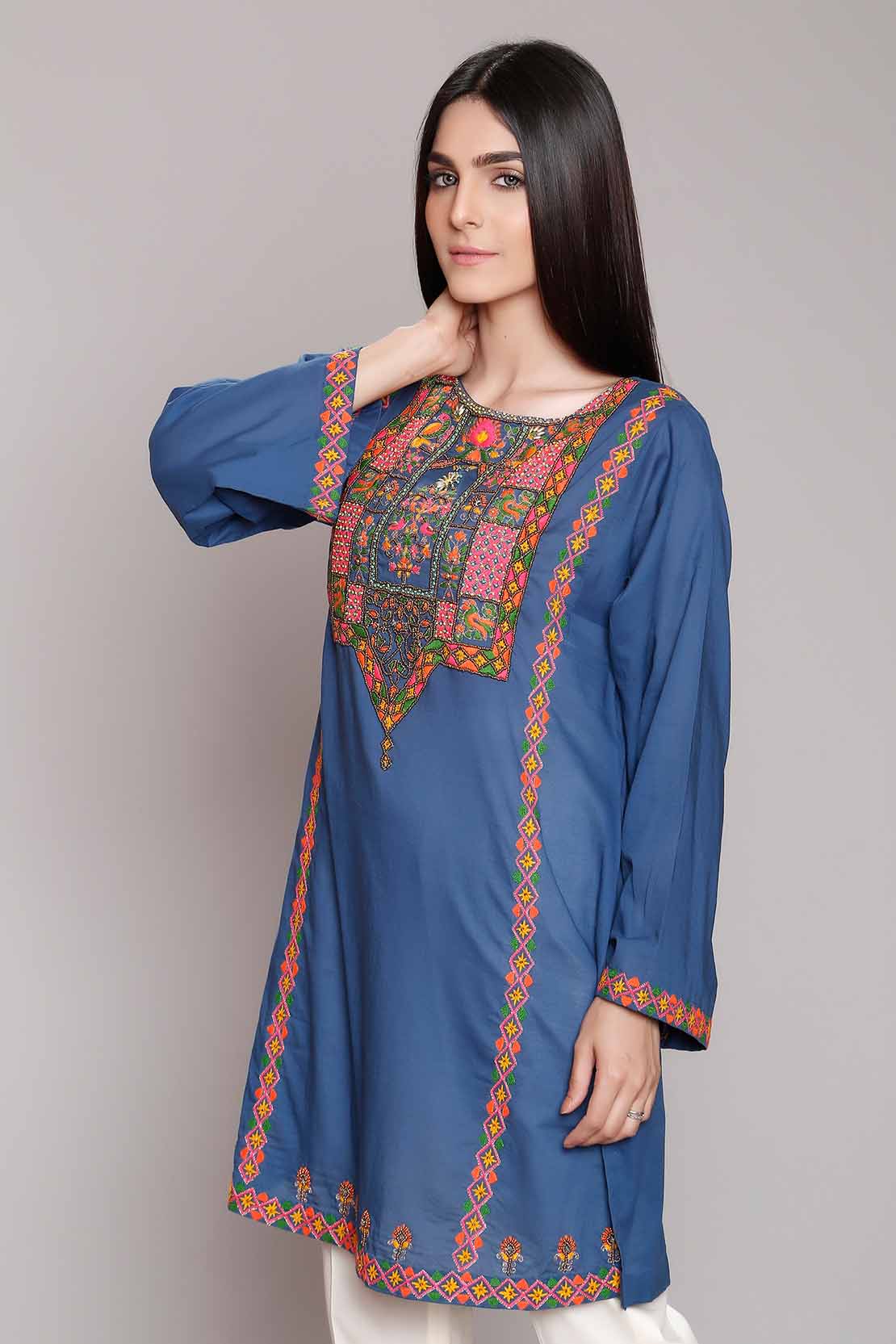 Chinyere Lawn Collection Stitched Shirt Tribal Kahani - Lawncollection.pk