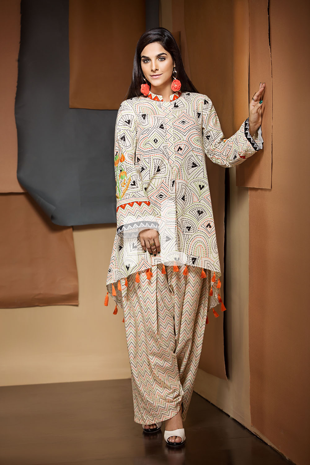 Nishat Linen Embroidered Karandi Winter Collection Unstitched 2 Piece ...