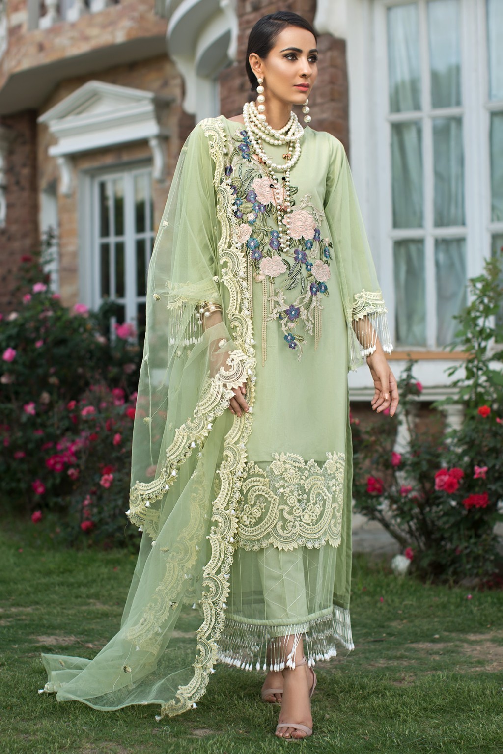 Mausummery Luxury Spring Collection19 Rouge Fantasy - Lawncollection.pk