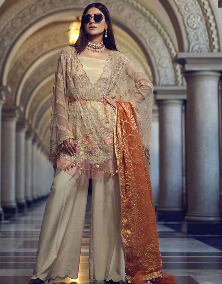 Rang Rasiya Luxury Eid Chiffon 5015 - Lawncollection.pk