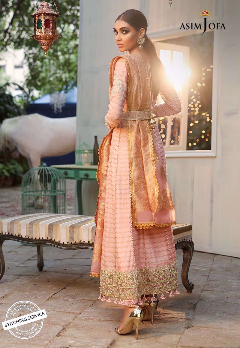 Asim Jofa Embroidered Collection Ajcn 09 Lawncollection.pk