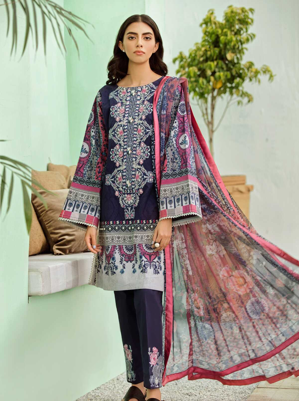 Beechtree Eid Collection Ii Mystic Vista Lawn 3 Piece Lawncollection.pk