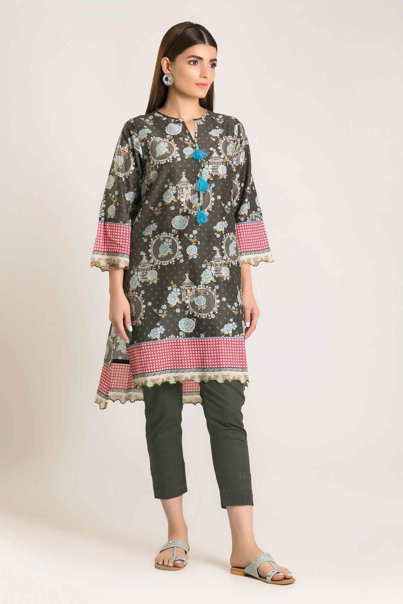 Khaadi Unstitched Festive Collection Shirt Shalwar J19404 Black 2pc ...