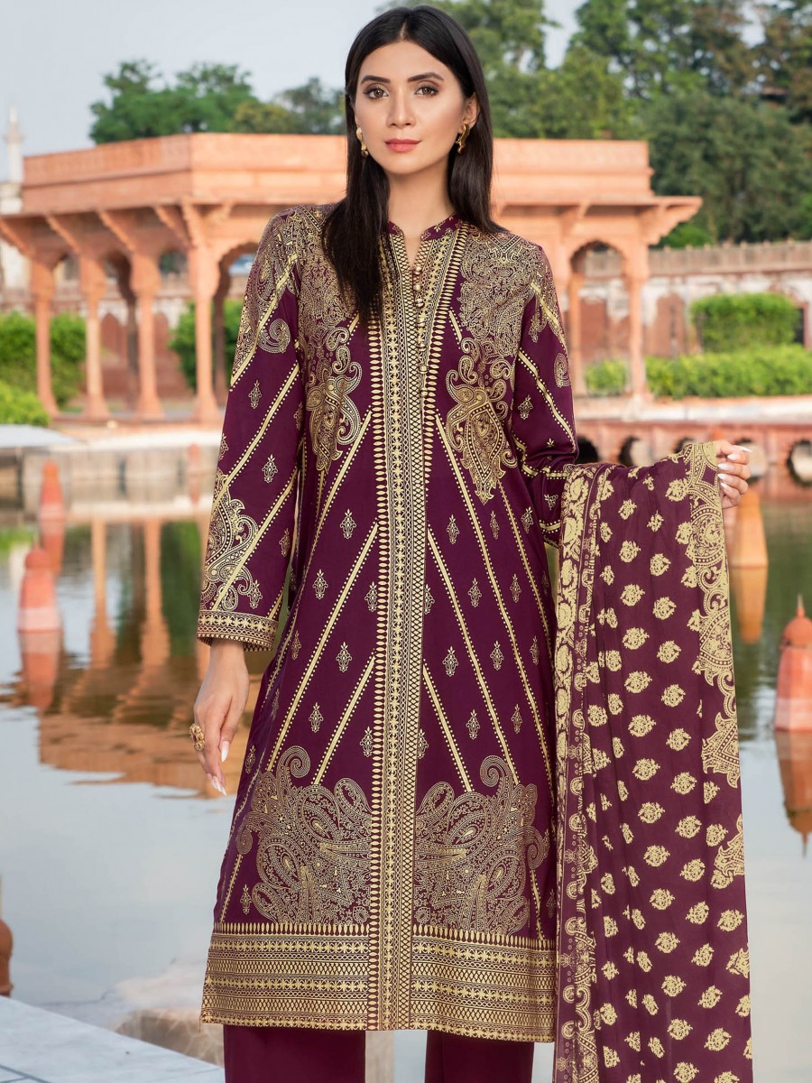 Limelight Cambric Unstitched Collection 2 Pc Cambric Suit U0832 2pc Mrn ...
