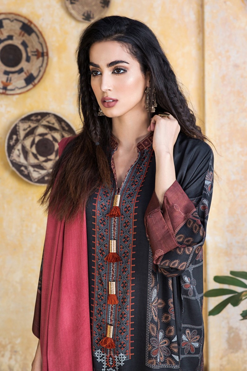 Ethnic By Outfitters Winter Unstitched Collection Acacia Wuc491382 ...