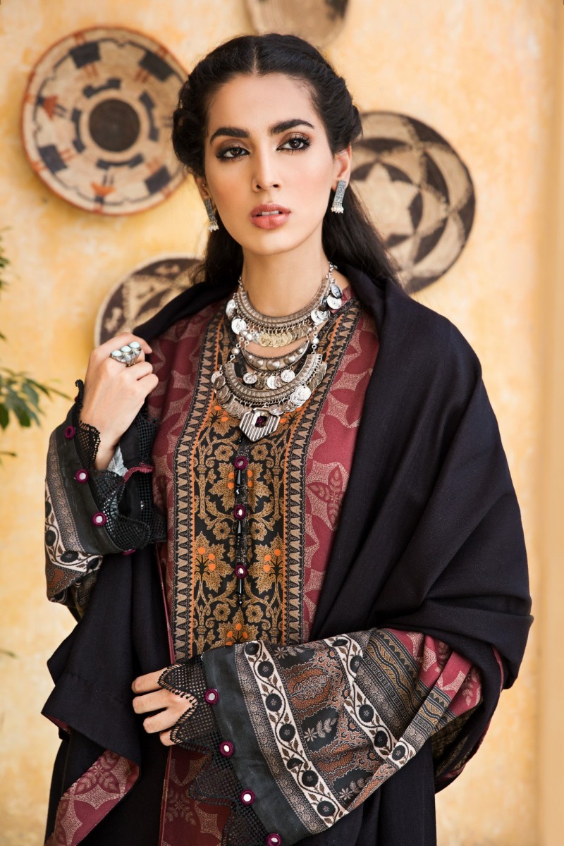 Ethnic By Outfitters Winter Unstitched Collection Ahlaam Wuc491383 ...