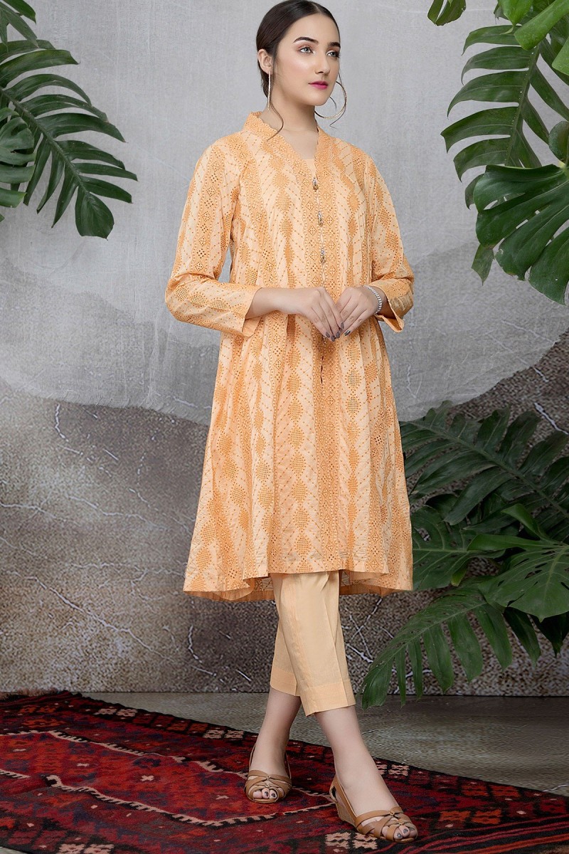 Kayseria Classic Summer Collection Dyed Embroidered 2 Pcs Suit E 158