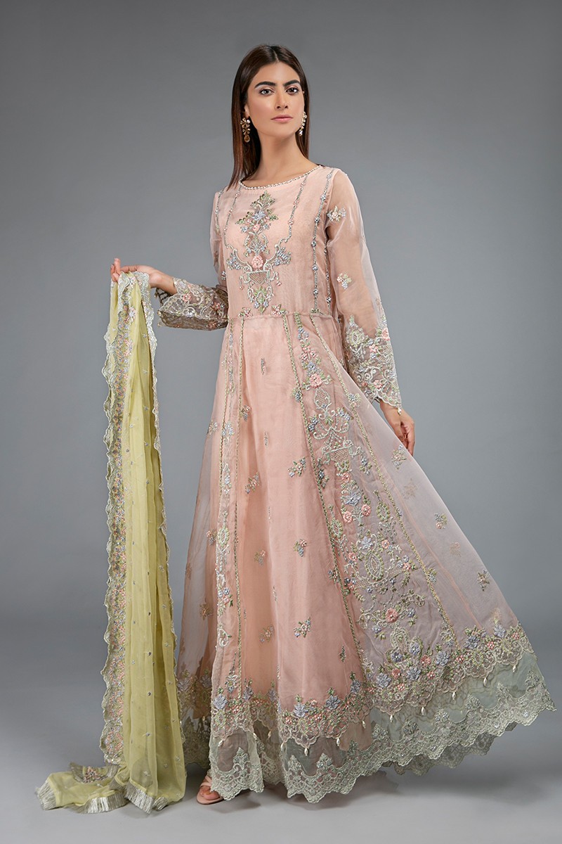 Mariab Eid Collection Suit Pink Sf Ef20 04 - Lawncollection.pk