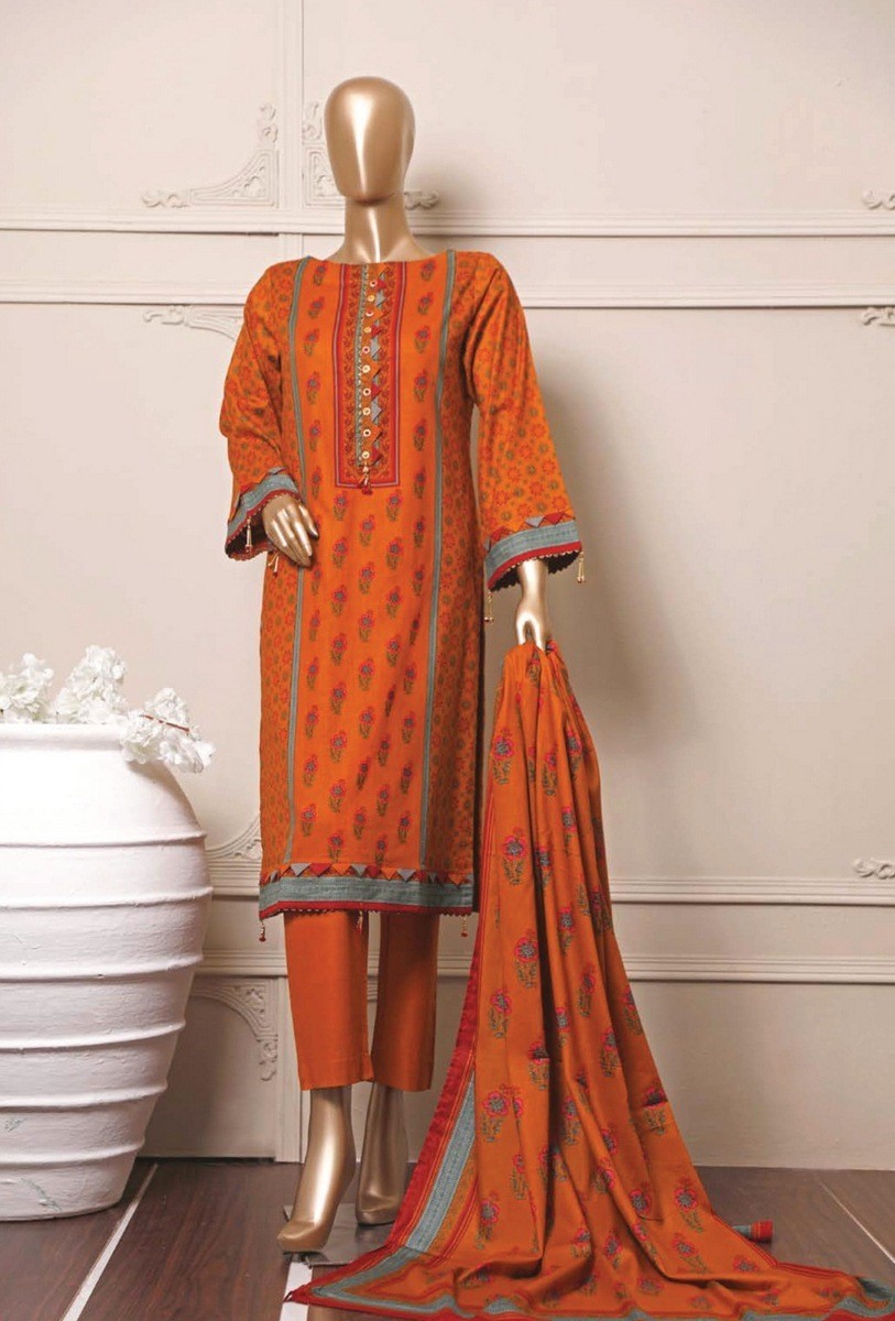 Bin Saeed Stitched Mid Summer Cotton Collection Vol 01 D 03