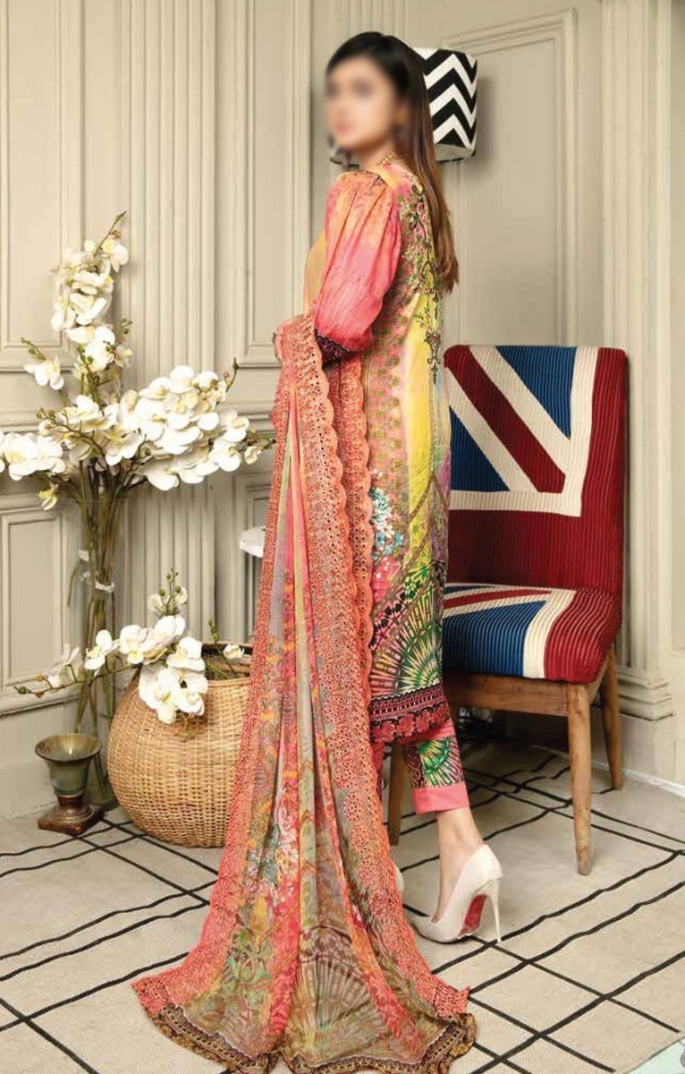 Riaz Arts Afreen Embroidered Lawn Chikankari Collection D Af 56