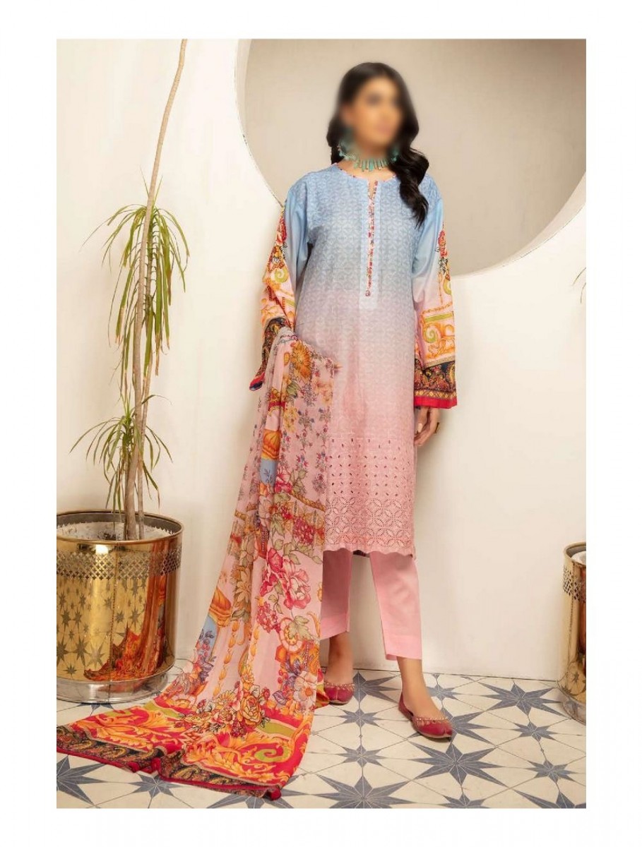 Johra Meraki Chikankari Embroidered Lawn Collection D Jr 1141