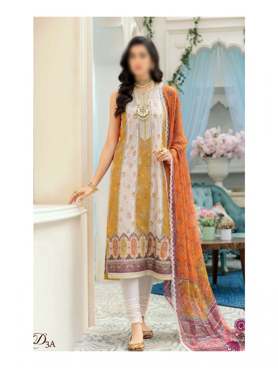 Noor Luxury Chikankari Lawn Prints22 D 03 A Lawncollection.pk