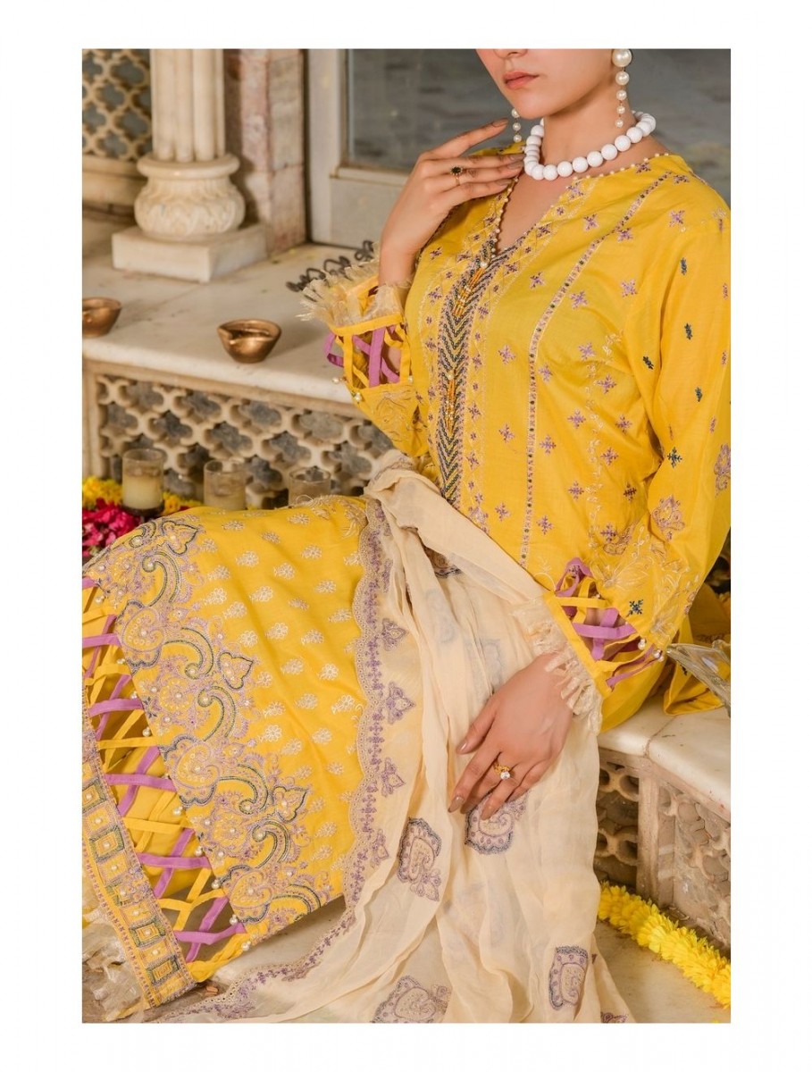 1092 D Amna Khadija Wrinkle Free Print Collection Vol 16