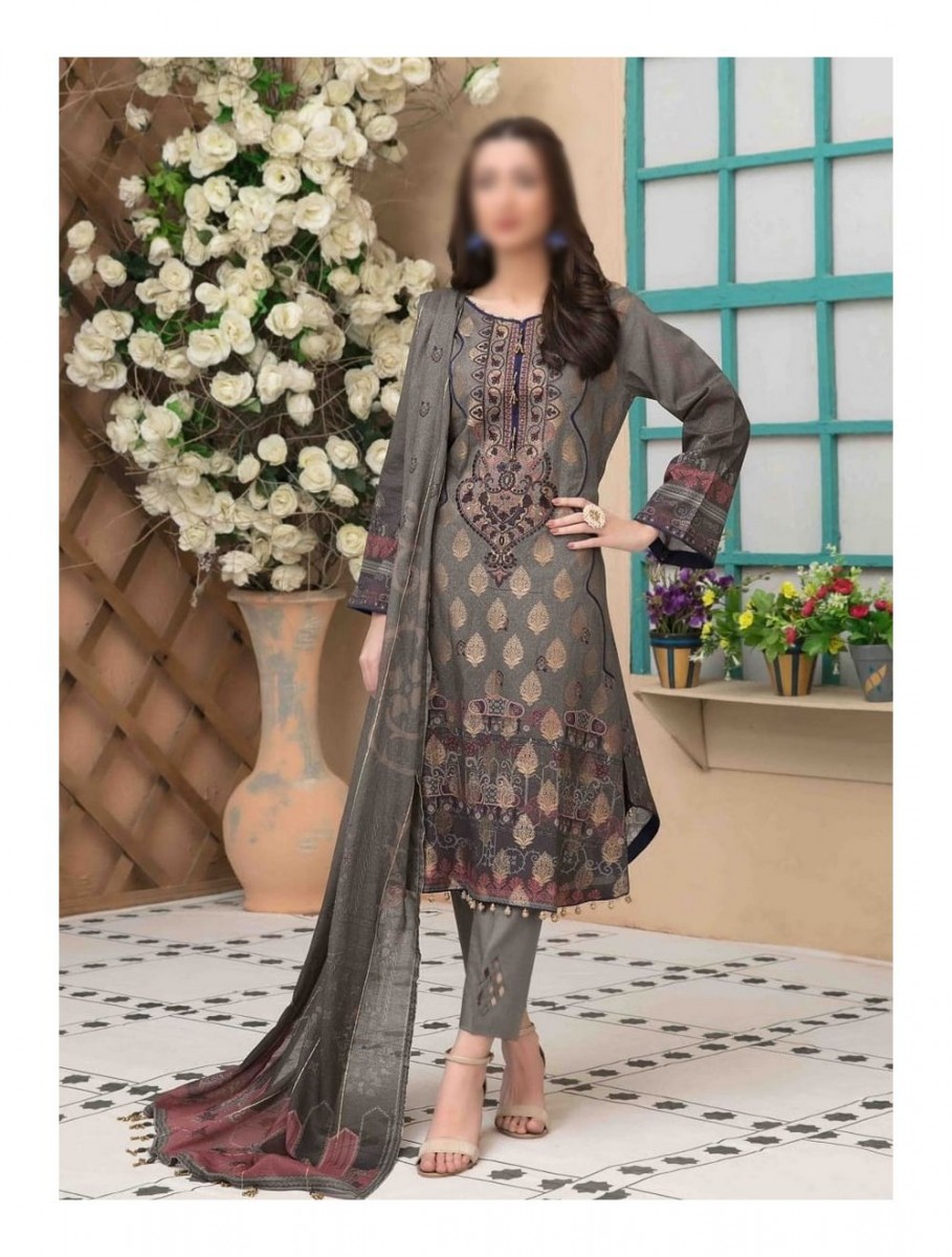 Tawakkal Shahnoor Lawn Broshia Printed And Embroidered Collection D