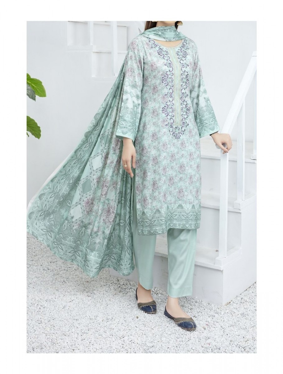 Azadi Kurti Stitched Collection by Amna Khadija - Design 03