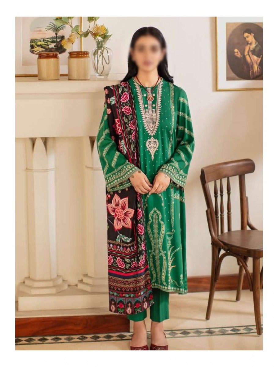 Cross Stitch Winter Edit Khaddar Linen Unstitched Collection 2022