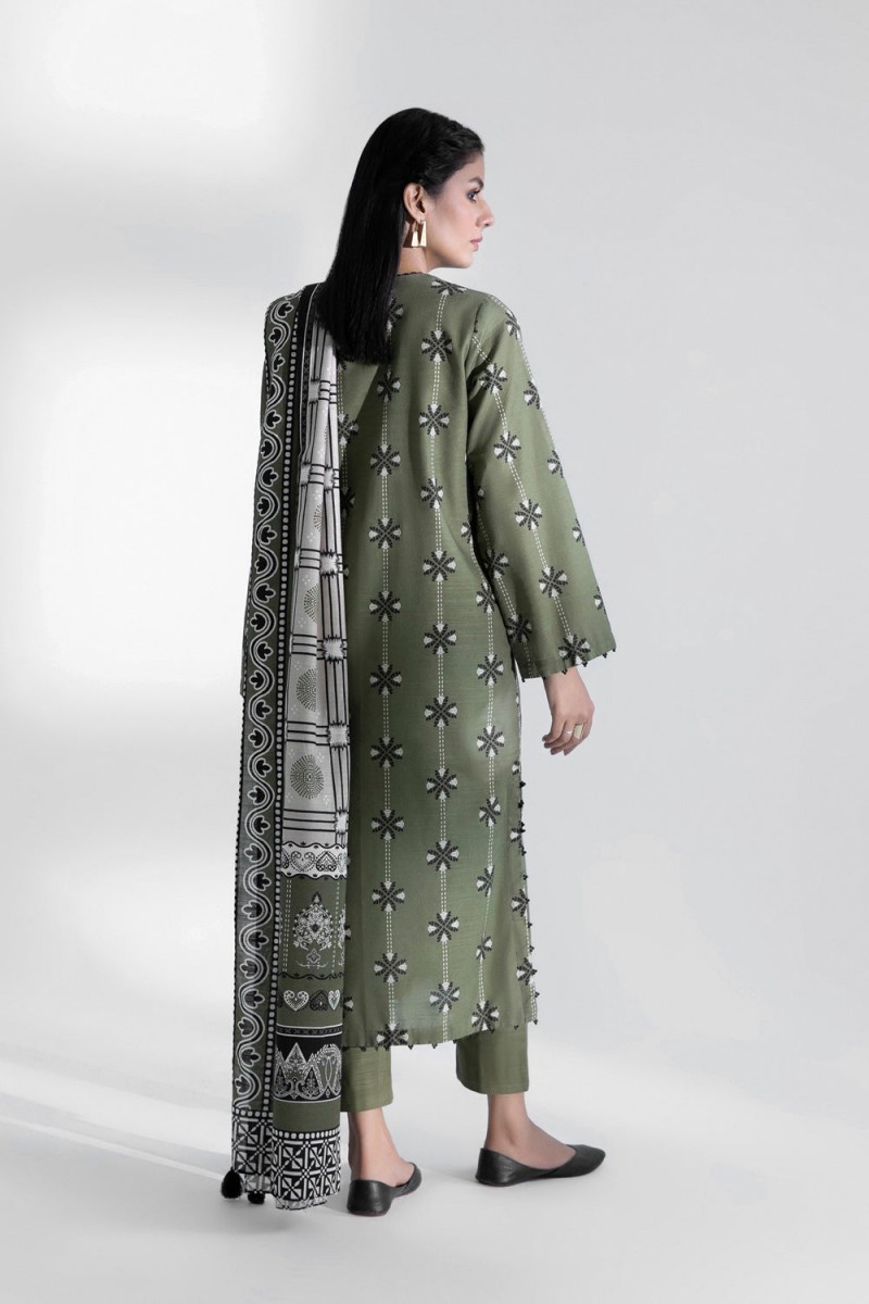Sapphire 2 Piece Printed Khaddar Suit Unstitched Winter Collection ...
