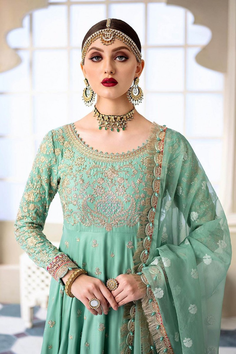 Maria B Sateen Unstitched 3 Piece Embroidered Collection 2022 D 06 ...