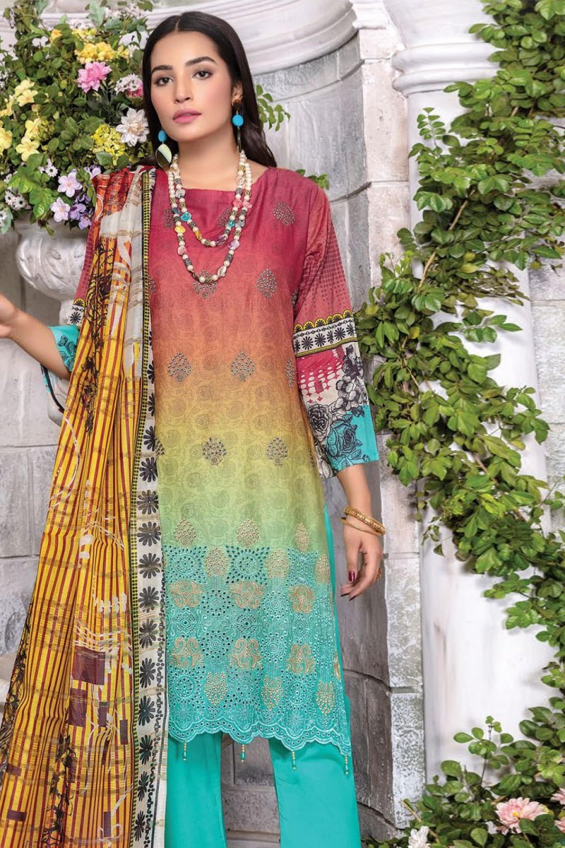 Aks E Jahan By Mah E Rooh Unstitched 3 Piece Digital Printed Lawn ...
