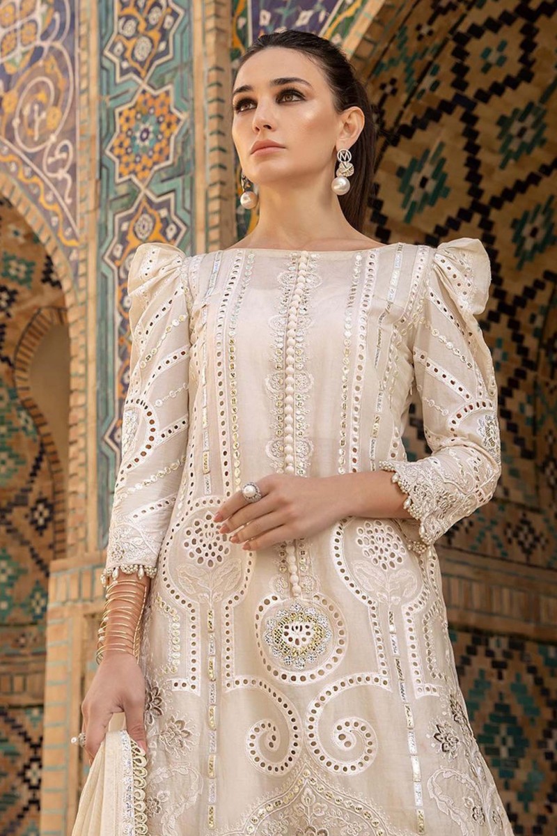 Voyage A Luxe By Maria B Unstitched 3 Piece Luxury Eid Lawn ...