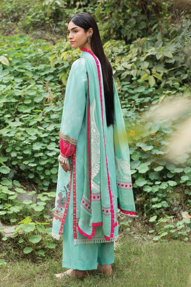 Sunspell by Afrozeh Unstitched Embroidered Lawn 3 Piece Suit AF26USL CALYRA ZWU-0119-3PO - Festive Collection
