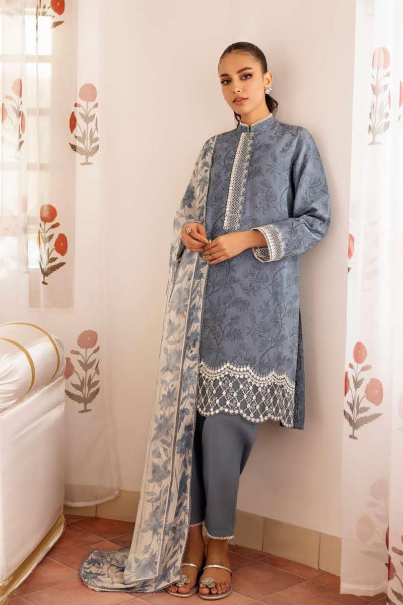 Cross Stitch Unstitched 3 Piece Premium Eid Lawn Collection2023 01
