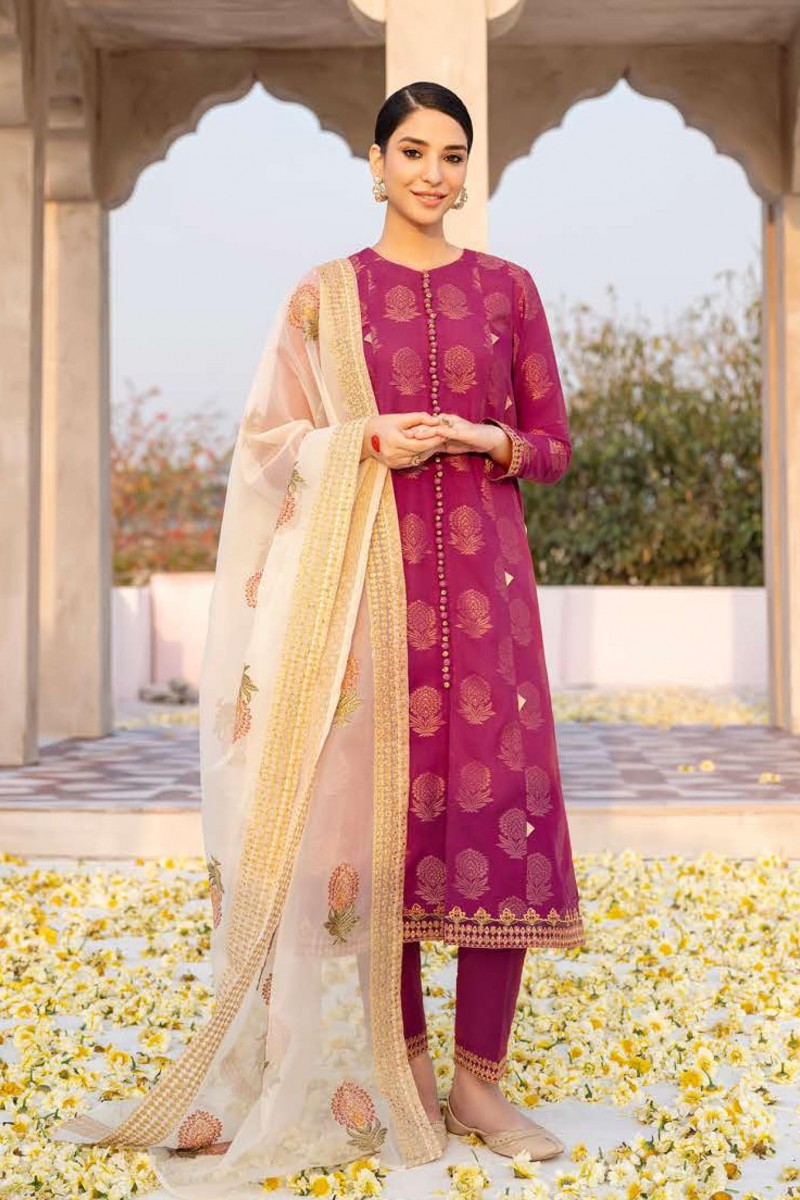 Cross Stitch Unstitched 3 Piece Premium Eid Lawn Collection2023 02