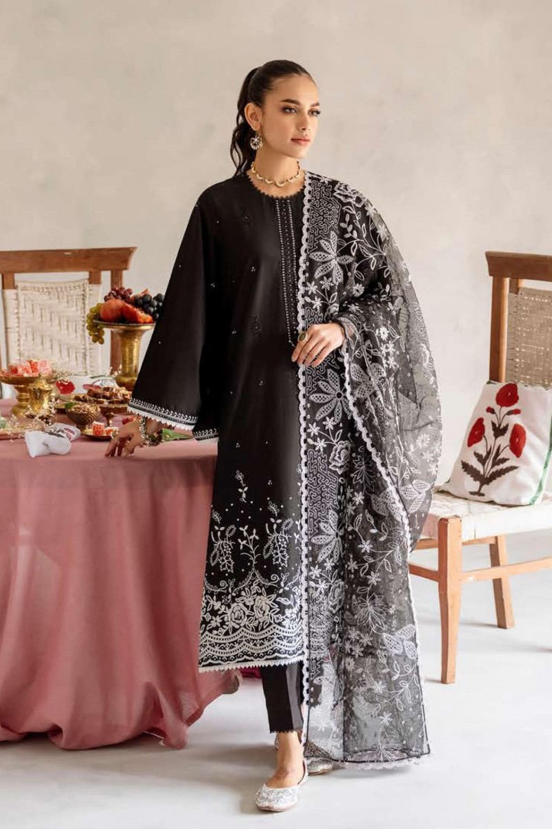 Cross Stitch Unstitched 3 Piece Premium Eid Lawn Collection2023 12