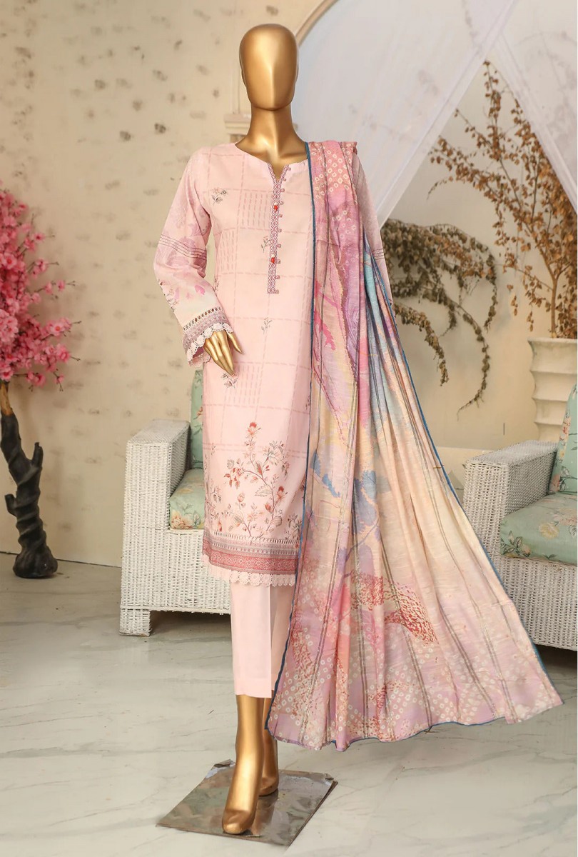 Ninokara by HZ Textile Embroidered Jacquard Unstitched 3 Piece Suit - Design-07 - HZ26NKR - Black - Summer Collection main image 0