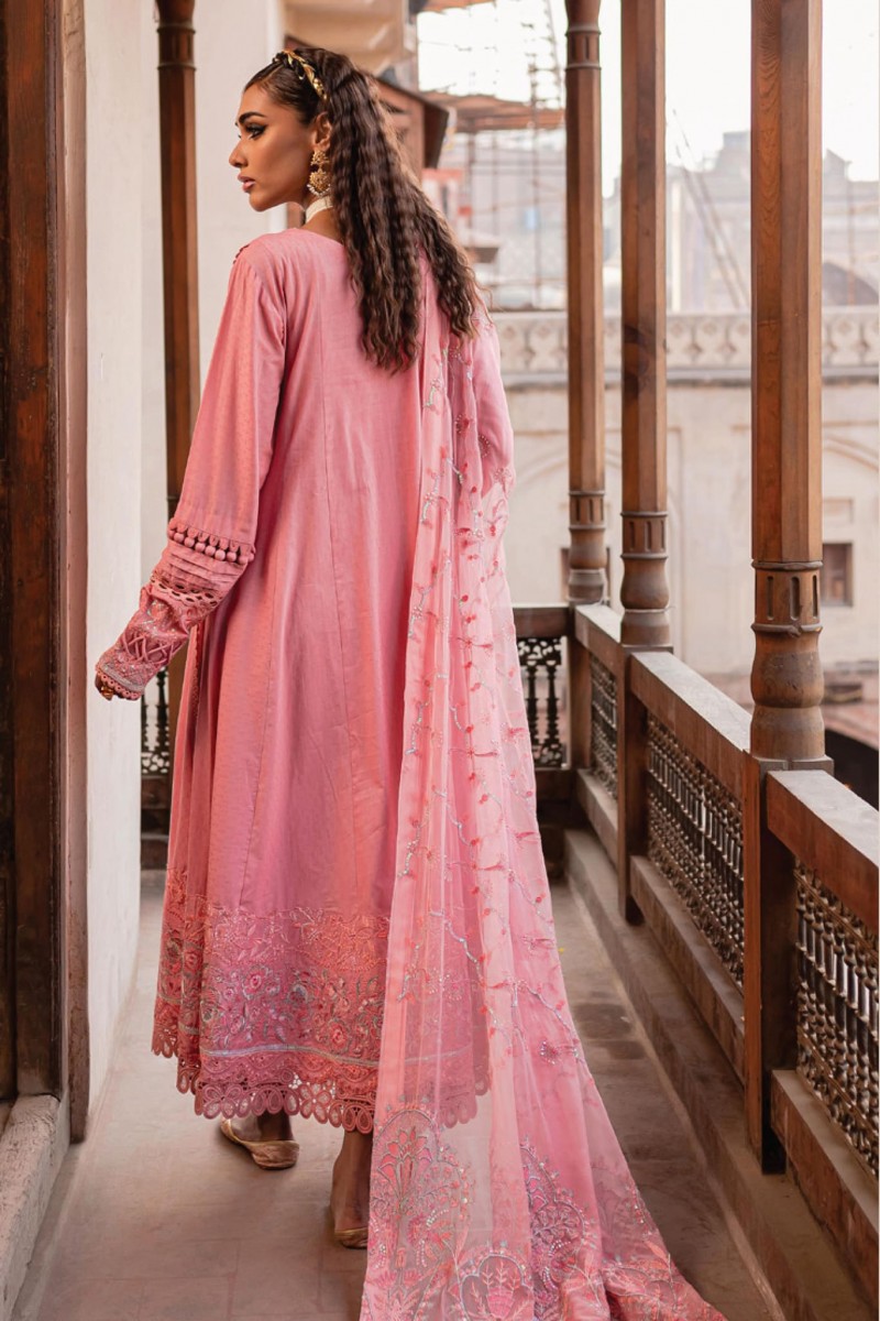 Nureh Maya Unstitched Velvet Embroidered 3 Piece Suits NU25MF NW-121 - Festive Collection