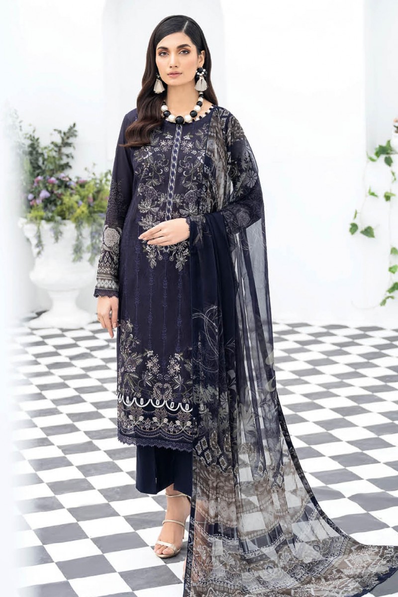 Riwayat By Ramsha Unstitched 3 Piece Luxury Lawn Vol 05 Collection2023