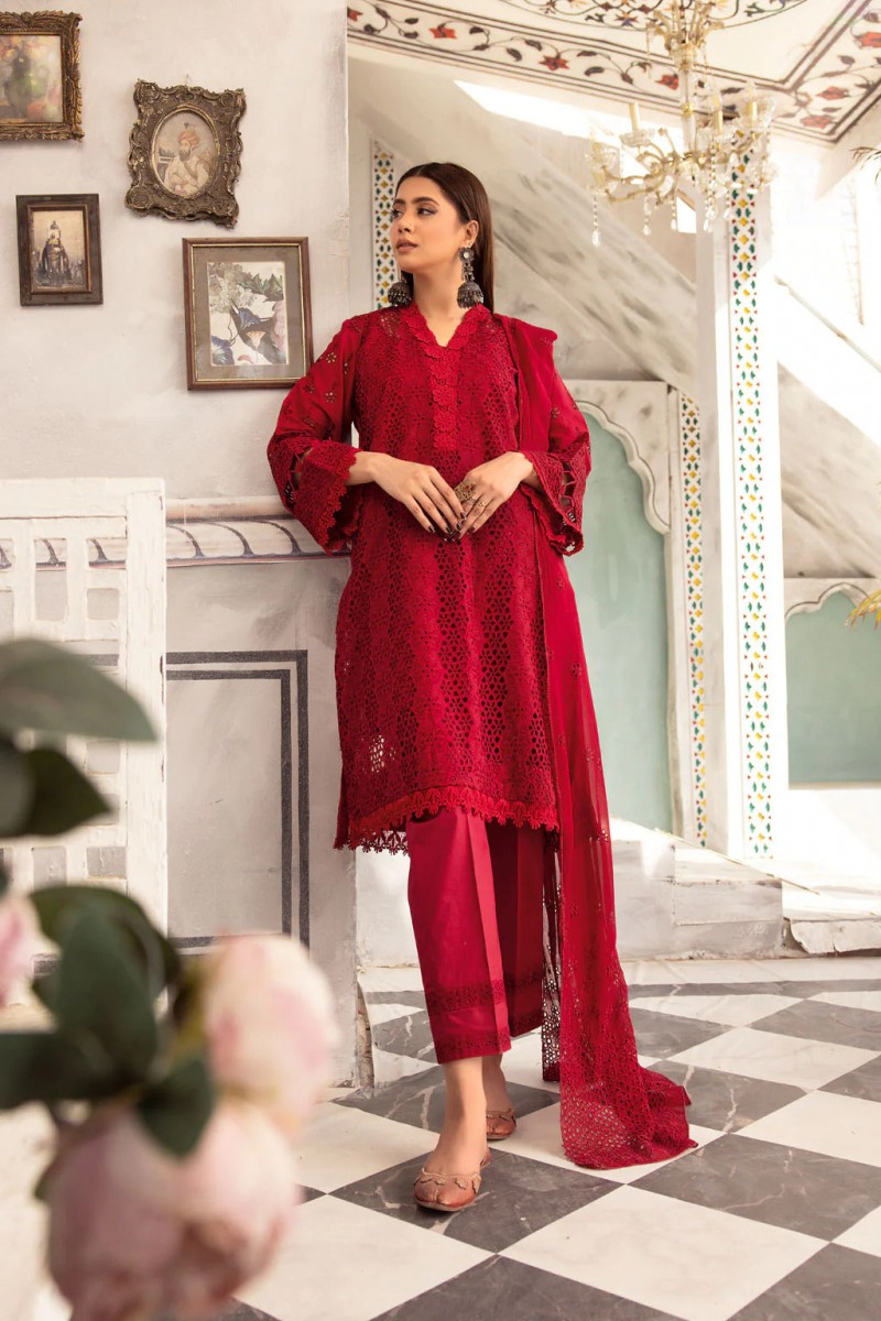Suhana By Johra Unstitched 3 Piece Festive Chikankari Lawn