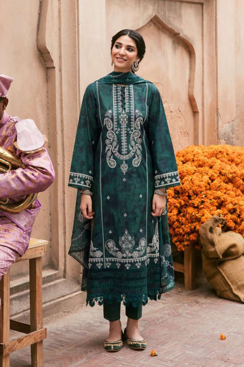 Cross Stitch Eid Lawn Vol 02 Unstitched 3 Piece Premium Collection2023