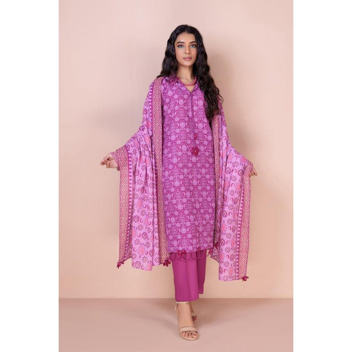 Bonanza Satrangi 2 Piece Unstitched Khaddar Suit Rwo222p05