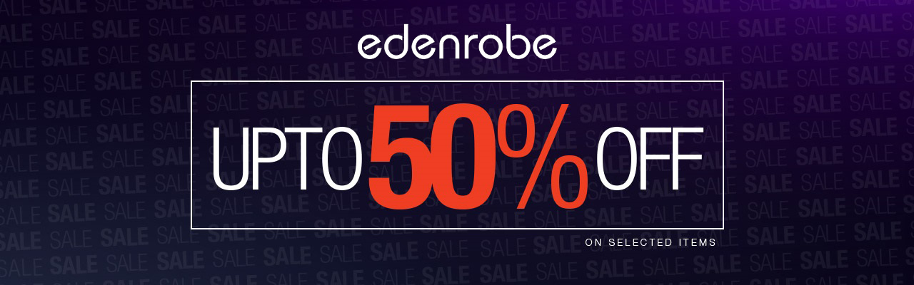 Edenrobe UPTO 50% OFF On Selected Items